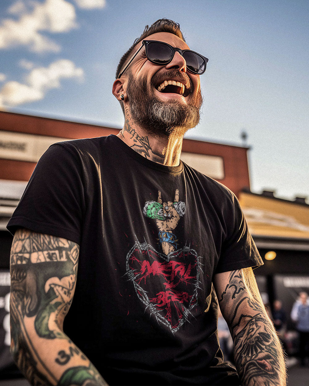 Metal + Beer - Unisex Shirt