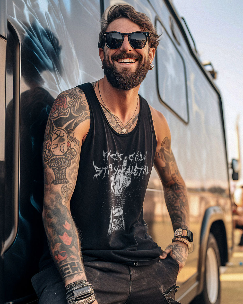 Stay Metal - Premium Tanktop
