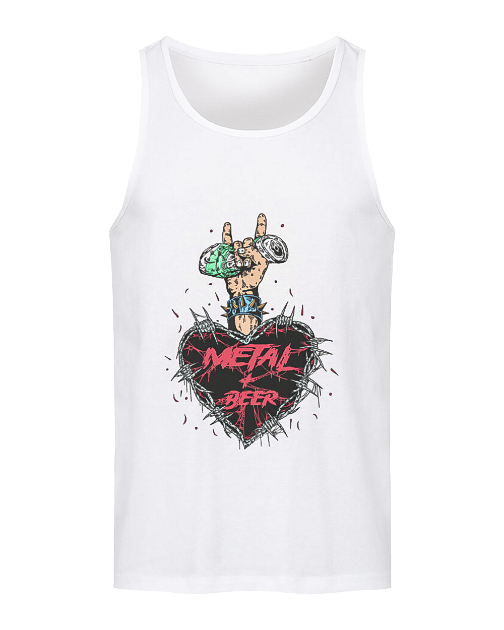 Metal + Beer - Premium Tanktop