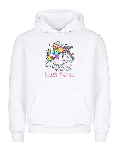 Black Metal Einhorn - Hoodie
