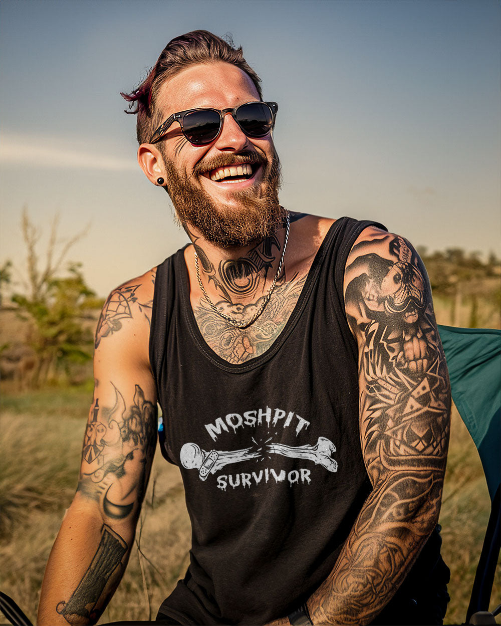 Moshpit Survivor - Premium Tanktop