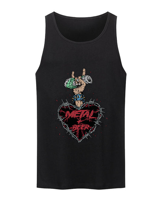 Metal + Beer - Premium Tanktop